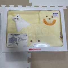 MIKI HOUSE 목욕 판초 세트