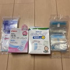 母乳フリーザーパックのサムネイル