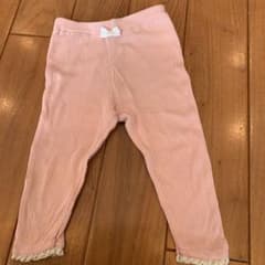 レギンス パンツ 80 スパッツ　プティマイン　ピンクのサムネイル