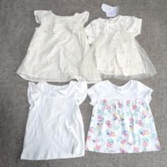 女の子　半袖トップス　4点セットのサムネイル