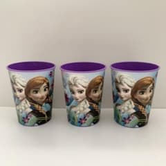 Disney 아나운서와 눈의 여왕 파티 컵 473ml 3 개 세트