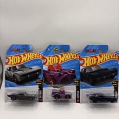 Hot Wheels バットマン ミニカー 3台セットのサムネイル
