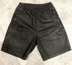 黒艶 DIESEL ハーフパンツ ジョグ デニム コーティング ブラック 黒艶 DIESEL ハーフパンツ ジョグ デニム コーティング ブラック