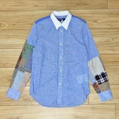 JUNYA WATANABE MAN パッチワークシャツ XS - メルカリ