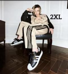 藤井風 着用 adidas ルーズ メッシュ トラックトップ & パンツ セット