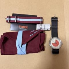 TIMEX x Nigel Cabourn 腕時計 替えベルト付