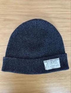 RRL ダブルアールエル ブラック ニット帽 RRL ダブルアールエル ニット帽 - メルカリ