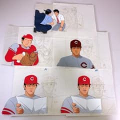 激レア 童夢くん 広島東洋カープ セル画 動画付き 5種セット 10枚