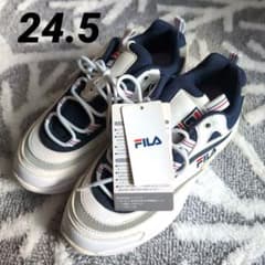 FILA ホワイト ネイビー スニーカーのサムネイル