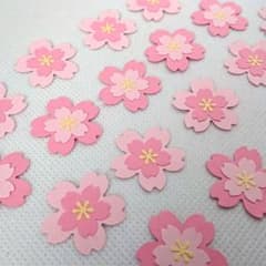 Thumbnail of 桜　クラフトパンチ　2色 計50枚　アルバム　カード　祝電　入園