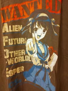 COSPA アニメ Tシャツ 涼宮ハルヒ WANTED - メルカリ