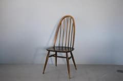 英国アンティークアーコールクエーカーチェア/ダイニングイス(92-263-1