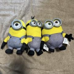 미니언 봉제인형 3체 세트