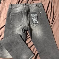 Ksubi ウォッシュブラックデニムパンツ 28インチ ラッパーのサムネイル