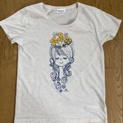 水森亜土 Tシャツ 半袖 Mサイズのサムネイル