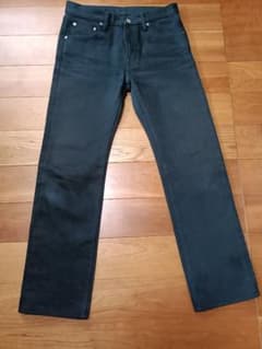 IRON HEART 21oz ストレートデニム ブラックのサムネイル