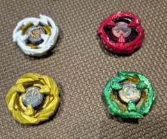ベイブレードX ブレードのみ4個セット（レアベイ有） - メルカリ