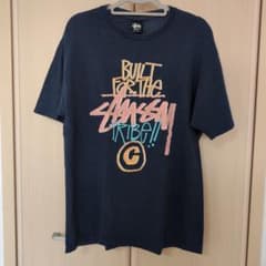 STUSSY　ネイビーTシャツのサムネイル