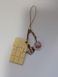レア　希少　当時物　リラックマ一番くじ　チョコレートストラップ クリーム　平成