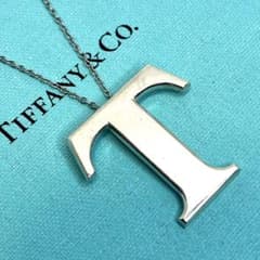 ティファニー T ロゴ イニシャル トヨタ ネックレス シルバー 925 