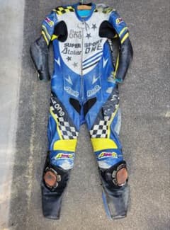 アトリエワン革ツナギXL程度　コミネ脊椎プロテクター付 m73061960148_1.jpg?1755349096