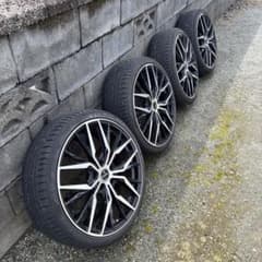 日産セレナ C27 19インチアルミホイール 4本タイヤ付き - メルカリ