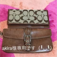 coach ポーチ&札入れ2点セットのサムネイル