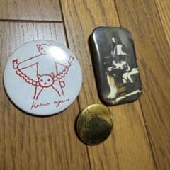 カネコアヤノ　缶バッジ&キーホルダー カネコアヤノ 缶バッジ3個・キーホルダーセット - メルカリ