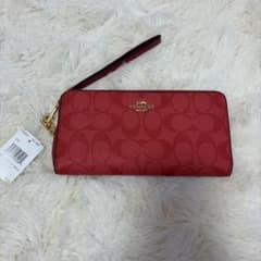 COACH 長財布 C4452 レッドのサムネイル