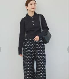 2025SS IENA イエナ 襟付き ショート ニット プルオーバー - メルカリ