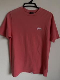 Stussy 半袖Tシャツ ピンク ロゴプリントのサムネイル