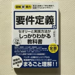 要件定義のセオリーと実践方法がこれ一冊でしっかりわかる教科書のサムネイル