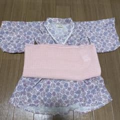 新品！　バースデー　浴衣ドレス　95 アナベル柄のサムネイル