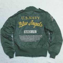 極美品!AVIREX BLUE ANGELS 刺繍パッチL-2Bジャケット(M) 極美品!AVIREX BLUE ANGELS 刺繍パッチL-2Bジャケット(M) - メルカリ