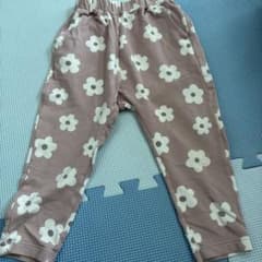 花柄 スウェットパンツ GU 100cmのサムネイル