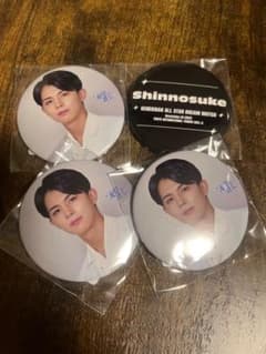現役歌王　ガチャ缶バッジ　SHINNOSUKEのサムネイル