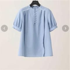 ユナイテッドトウキョウ　ブルーブラウス　新品未使用　川口春奈のサムネイル