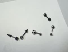 Body Piercing Set of 5 (Ointment-Based Piercings)