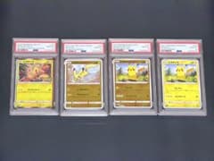 Pokémon ピカチュウ PSA10 連番4枚セット Pikachuのサムネイル