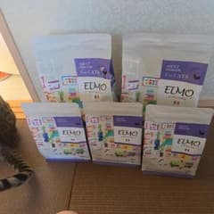 ELMO キャットフード インドア 成猫用 400g 3袋 2kg2袋 - メルカリ
