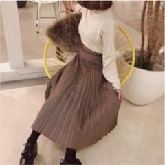 treat urself プリーツスカートのサムネイル