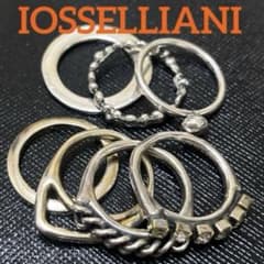 IOSSELLIANI イオッセリアーニ 7連リング 日本サイズ約13号 - メルカリ