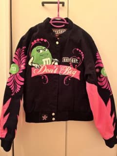 JH Design M&M's スタジャン ブラック ピンク XL JH Design M&M's スタジャン ブラック ピンク XL - メルカリ
