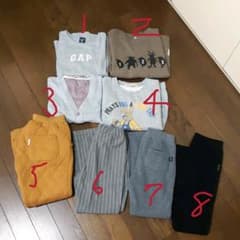 【まとめ売り】130㎝ ⑧点セットのサムネイル
