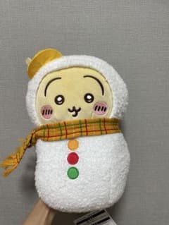 ちいかわ雪だるま ぬいぐるみ うさぎのサムネイル