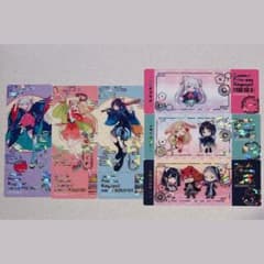かぐや姫！　ラウンドワン　箔押しチケット風クリアカード　コンプセット m73071900288_1.jpg?1774680378