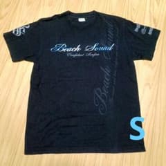 BEACH SOUND Tシャツ 黒 Sサイズ