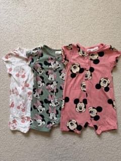 H&M ベビー ロンパース 3枚セット ディズニーのサムネイル