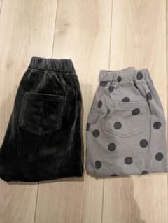 GU サマナルパンツ　100センチ　2点セットのサムネイル