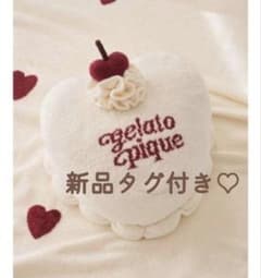ジェラートピケ【Sleep】ハートケーキ お昼寝クッション - メルカリ